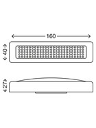 Briloner LED Push-Nachtlicht Unterbauleuchte Titan Tageslicht 6000K kaltweiß inkl. 3 x AAA Batterien