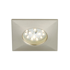 Briloner 7205-012 LED Einbauleuchten Set Nickel matt...