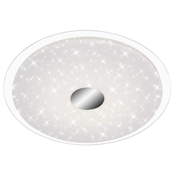 Briloner 3335-016 LED Deckenleuchte Weiß Ø46cm 24W 1920lm CCT Warm-Kalt Dimmbar + Fernbedienung
