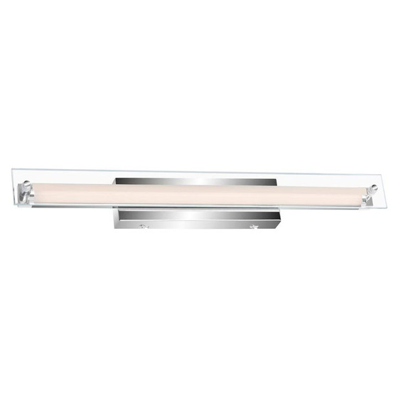 Briloner 2240-018 LED Spiegelleuchte Chrom 45cm 5W IP44 CCT 2700K 4000K Warmweiß Neutralweiß 500lm