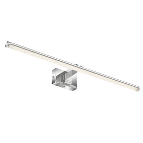 Briloner 2242-118 LED Spiegelleuchte Chrom 60cm 7W IP44...