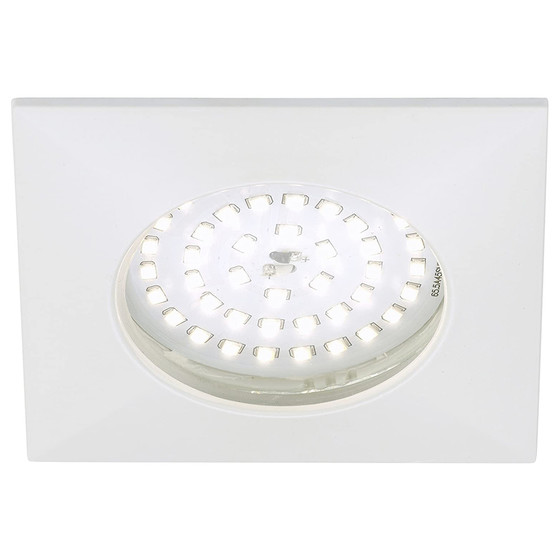 Briloner 7207-016 LED Einbauleuchten Set Weiß eckig 10,5W...