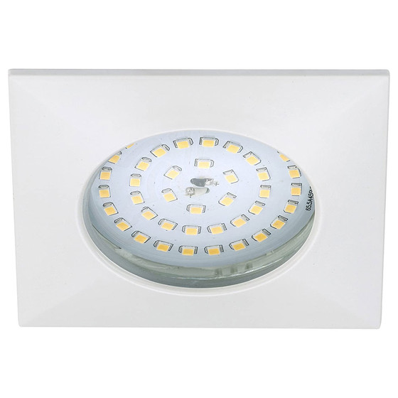 Briloner 7207-016 LED Einbauleuchten Set Weiß eckig 10,5W...