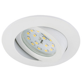 Briloner 7232-016 LED Einbauleuchten Set Weiß rund 5,5W IP23 schwenkbar Dimmbar inkl. Leuchtmittel