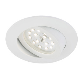 Briloner 7296-016 LED Einbauleuchten Set Weiß rund...