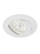 Briloner 7296-016 LED Einbauleuchten Set Weiß rund 6,5W IP23 schwenkbar 3-Stufen-Dimmbar inkl. Leuchtmittel