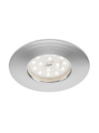 Briloner 7295-019 LED Einbauleuchten Set Aluminium rund 6,5W IP44 3-Stufen-Dimmbar inkl. Leuchtmittel