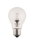 10 x Halogen Lampen A55 18W = 23W E27 klar dimmbar warmweiß