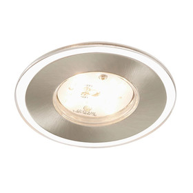 Briloner 7257-032 LED Einbauleuchten Set Nickel matt rund...