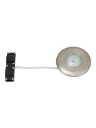 Briloner 7227-012 LED Einbauleuchten Set Nickel matt rund 5W IP65 inkl. Leuchtmittel