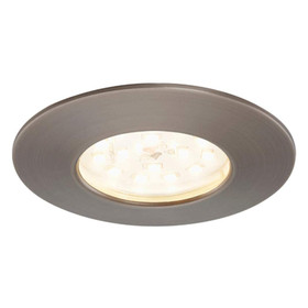 Briloner 7231-031 LED Einbauleuchten Set Eisengrau rund...