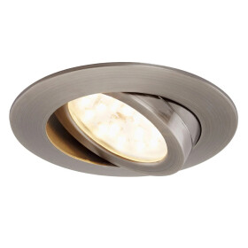 Briloner 7209-031 LED Einbauleuchten Set Schwarz rund...