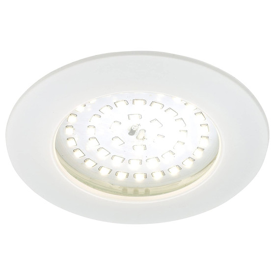 Briloner 7233-016 LED Einbauleuchten Set Weiß rund 10,5W...
