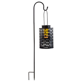 Paulmann Pauleen LED Solar Erdspieß Laterne & Tischlampe Sunshine Lover Schwarz IP44 extra warmweiß 1900K