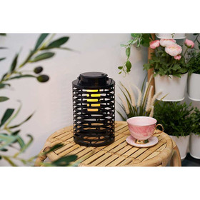 Paulmann Pauleen LED Solar Erdspieß Laterne & Tischlampe Sunshine Lover Schwarz IP44 extra warmweiß 1900K