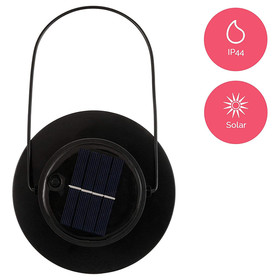 Paulmann Pauleen LED Solar Erdspieß Laterne & Tischlampe Sunshine Lover Schwarz IP44 extra warmweiß 1900K