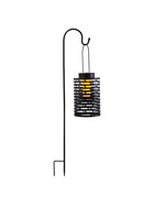 Paulmann Pauleen LED Solar Erdspieß Laterne & Tischlampe Sunshine Lover Schwarz IP44 extra warmweiß 1900K