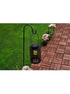 Paulmann Pauleen LED Solar Erdspieß Laterne & Tischlampe Sunshine Lover Schwarz IP44 extra warmweiß 1900K