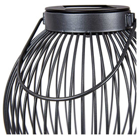Paulmann Pauleen LED Solar Laterne Tischlampe Sunshine Harmony Grau Ø16,5cm außen IP44 warmweiß 3000K