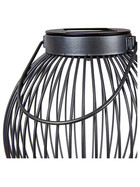 Paulmann Pauleen LED Solar Laterne Tischlampe Sunshine Harmony Grau Ø16,5cm außen IP44 warmweiß 3000K
