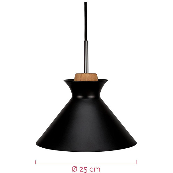Paulmann Pauleen Pendelleuchte Mystical Delight Schwarz Metall Holz max. 20W E27 krzbar