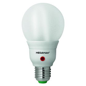 MEGAMAN MM48012 Energiesparlampe Dämmerungssensor 15W E27...