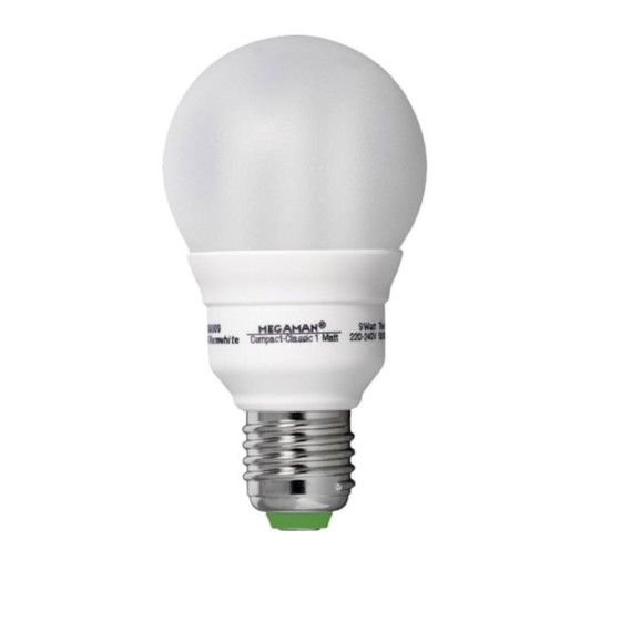 Megaman MM009i Energiesparlampe Compact Classic Matt 9W...