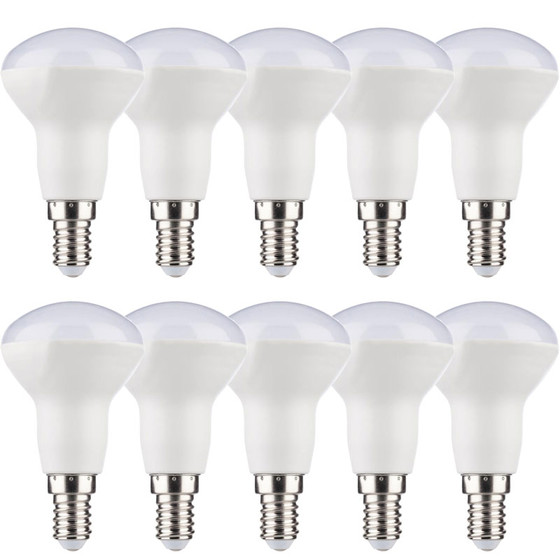 10 x LED Leuchtmittel R50 Reflektor 5,5W = 37W E14 matt...