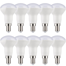 10 x LED Leuchtmittel R50 Reflektor 5,5W = 37W E14 matt...