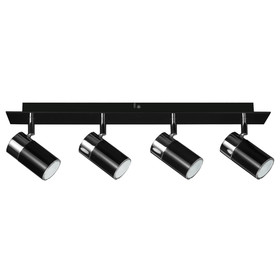 Paulmann 665.14 Zyli Strahler 4x7W GU10 schwarz/chrom...