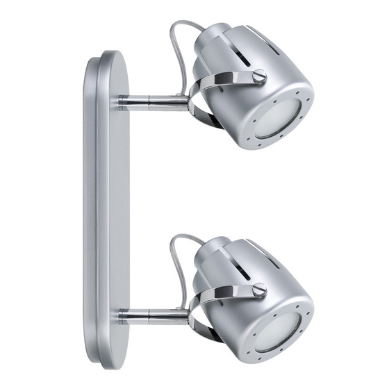 Paulmann 666.15 Mega Strahler 2x11W GU10 chrom matt inkl....