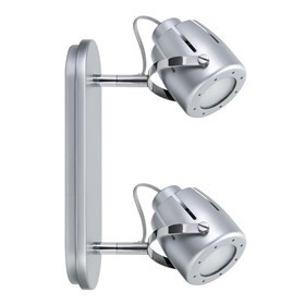 Paulmann 666.15 Mega Strahler 2x11W GU10 chrom matt inkl....