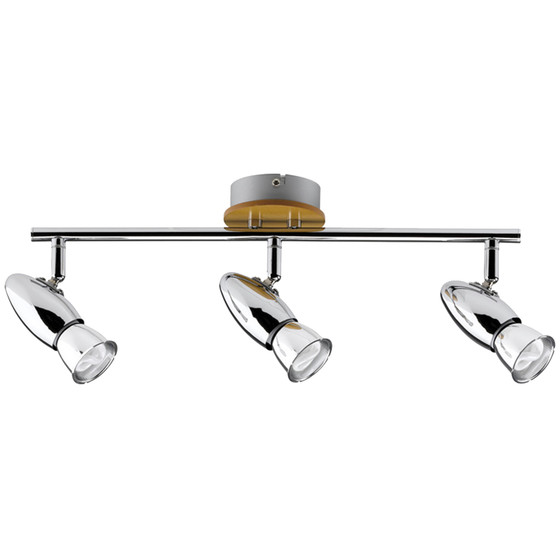 Paulmann 600.87 Rolim Strahler 3x8W GU10 chrom inkl....