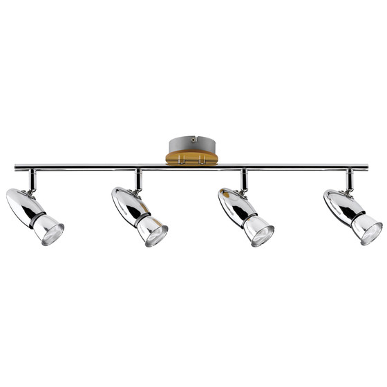 Paulmann 600.88 Rolim Strahler 4x8W GU10 chrom inkl....