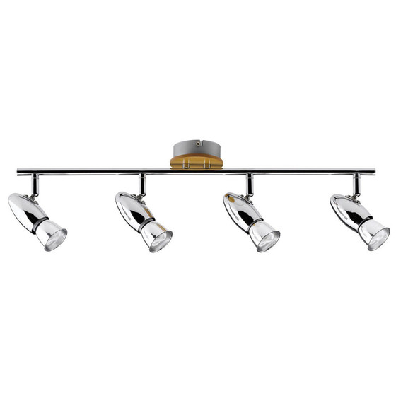 Paulmann 600.88 Rolim Strahler 4x8W GU10 chrom inkl....