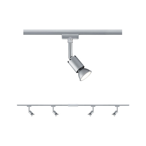 Paulmann 968.96 URail Set Pure II Chrom matt ohne...
