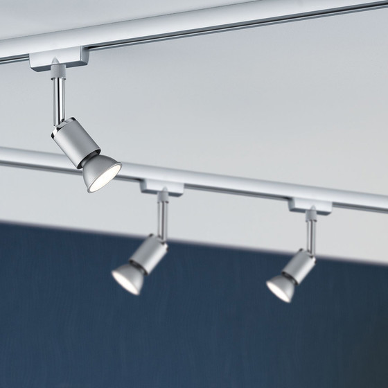 Paulmann 968.96 URail Set Pure II Chrom matt ohne...