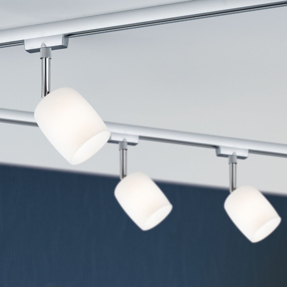 Paulmann 968.98 URail Set Blossom Satin Chrom matt ohne...