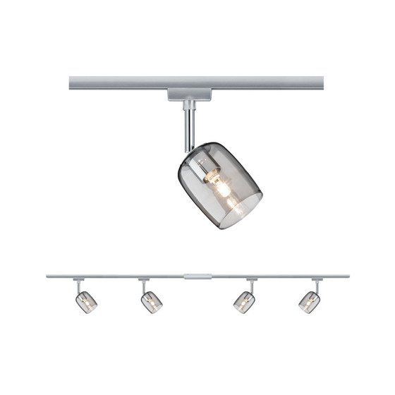 Paulmann 968.99 URail Set Blossom Rauch Chrom matt ohne...