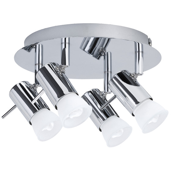 Paulmann 665.94 Isa Strahler 4x7W GU10 chrom inkl....