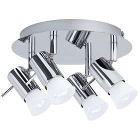 Paulmann 665.94 Isa Strahler 4x7W GU10 chrom inkl....