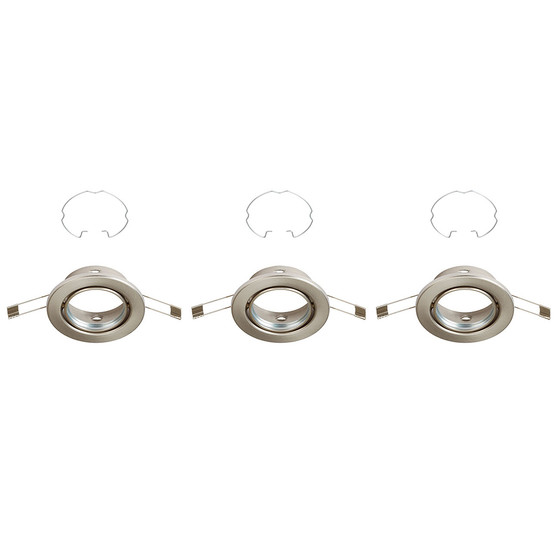 Briloner 7110-032 Einbaustrahler Nickel rund IP23 max....