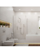 Briloner 7181-036 LED Einbaustrahler Weiß rund IP65 3x5W GU10 schwenkbar inkl. Leuchtmittel