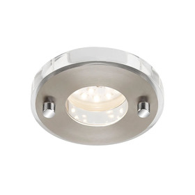 Briloner 7214-012 LED Einbaustrahler Nickel rund IP44 5W...