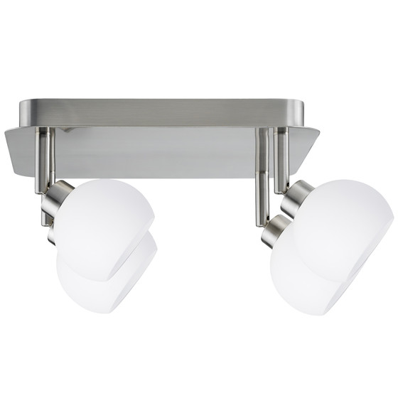 Paulmann 601.53 Wolbi Strahler LED 4x3W Eisen gebürstet...