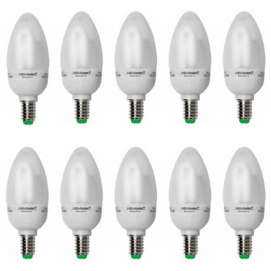 10 x MEGAMAN MM40102i Sensible Classic Energiesparlampe...