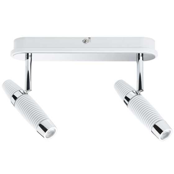 Paulmann 601.57 Channel Strahler LED 2x10W weiß/chrom...