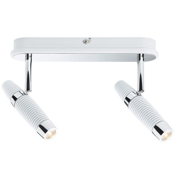 Paulmann 601.57 Channel Strahler LED 2x10W weiß/chrom...