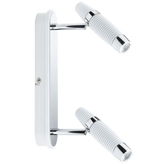 Paulmann 601.57 Channel Strahler LED 2x10W weiß/chrom...