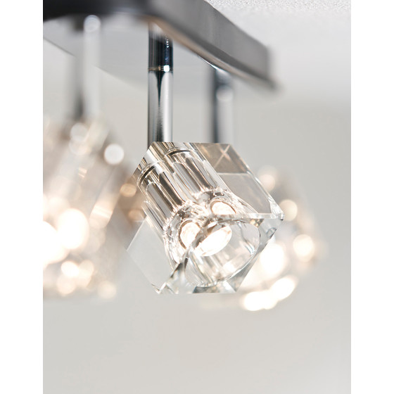 Paulmann 601.69 IceCube Strahler LED 4x3W chrom inkl....